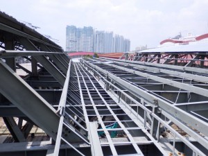 Bracket talang air fiberglass