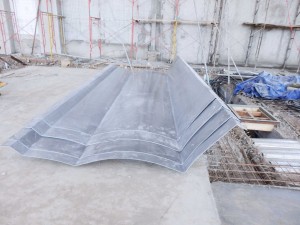 Talang air fiberglass ukuran Besar 