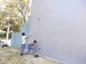 Pelapisan fiberglass