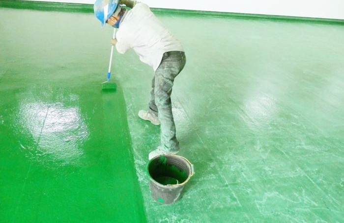 Proses Coating terakhir untuk anti uv dan anti bocor pelapisan frp
