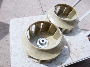 Lapis kipas atau baling-baling fiberglass untuk anti karat