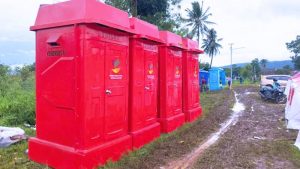 Portable toilet fiberglass 