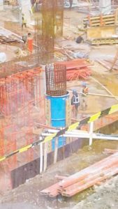 Bekisting Fiberglass Garuda Jaya terpasang diproyek 