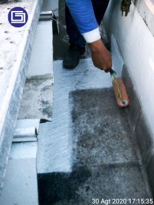 Pelapisan waterproof  bergaransi 10 tahun tidak bocor.