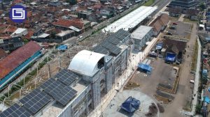 View dari atas proyek Stasium KIA Garut.View dari atas proyek Stasium KIA Garut.