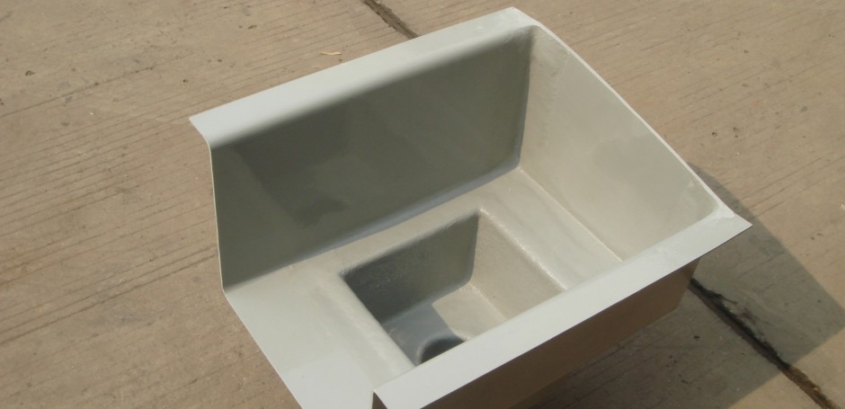 Fibre Gutter box corong - Garuda Jaya